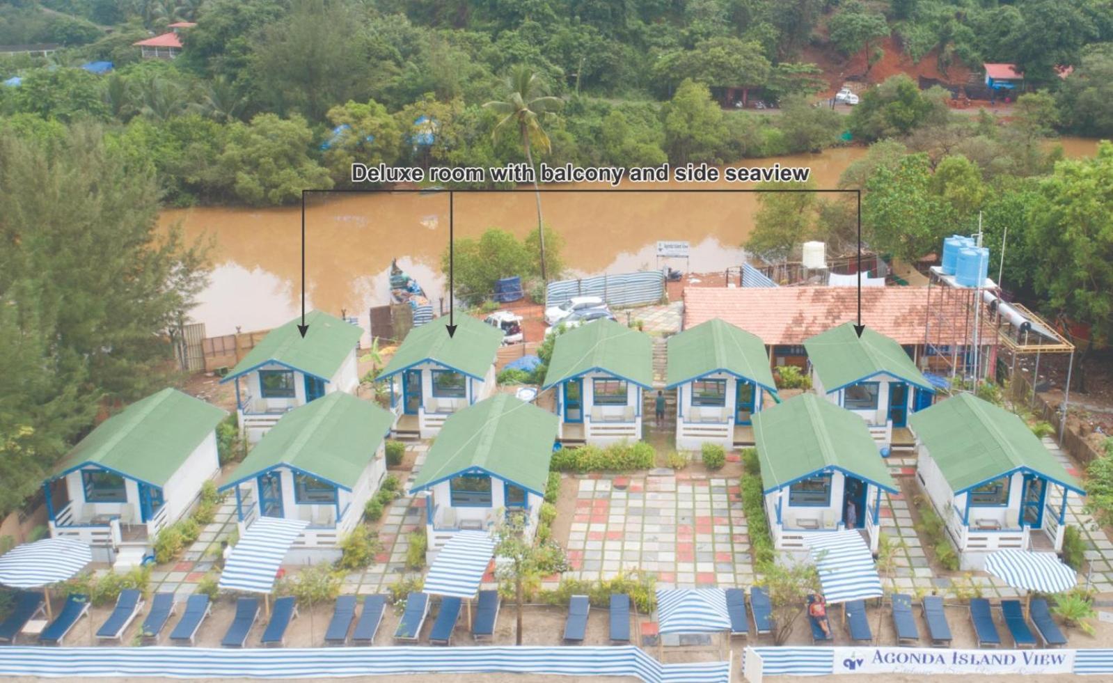 Agonda Island View Hotel ภายนอก รูปภาพ